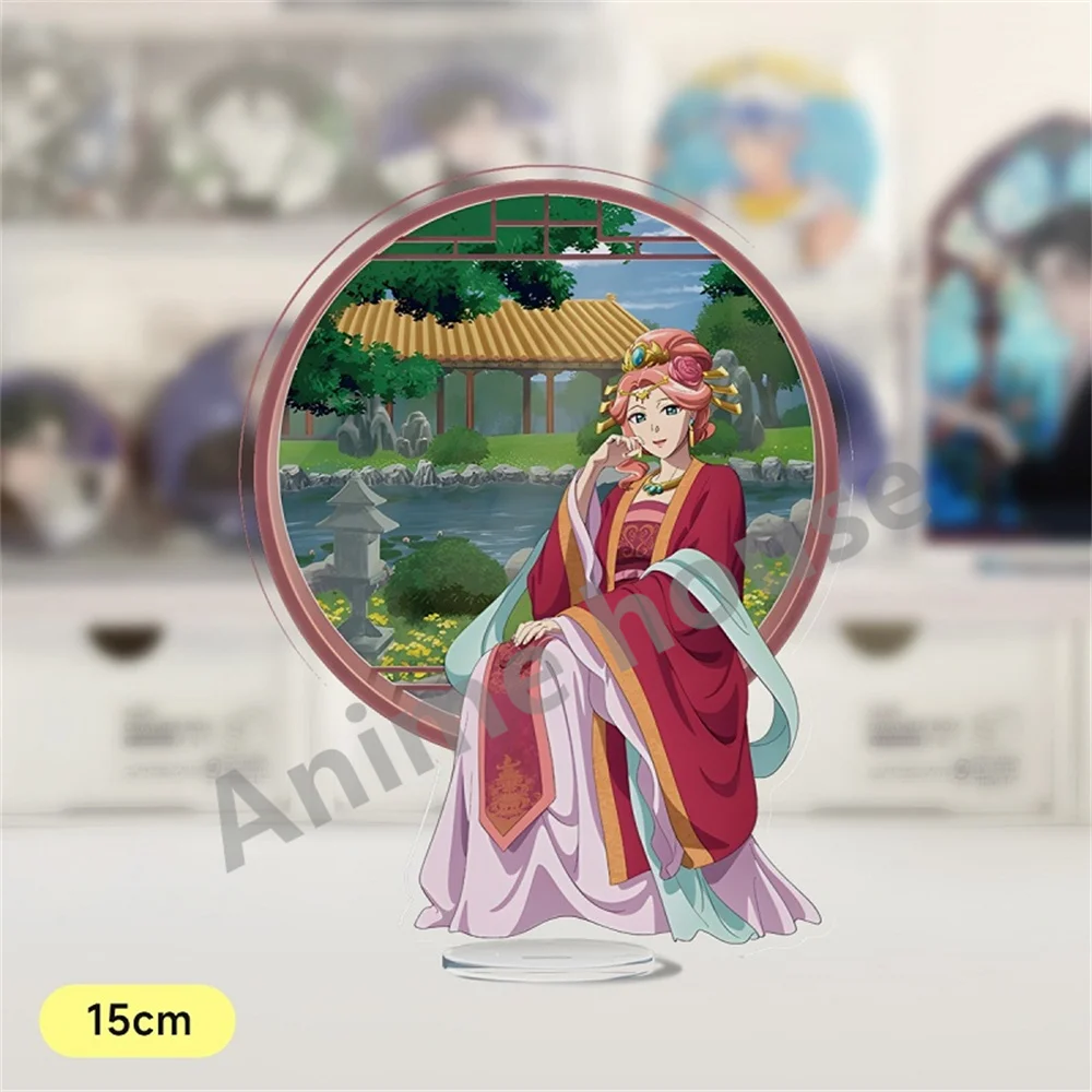 New Models The Apothecary Diaries Acrylic Stand Maomao Jinshi Gao Shun Anime Desk Display Room Decor Accessories for Friend 15cm