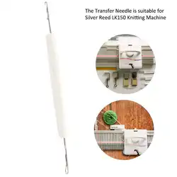 Knitting Machine Double Ended Needle With Handle for Silver Reed LK360 LK150 LK100 SK860 sewing tools