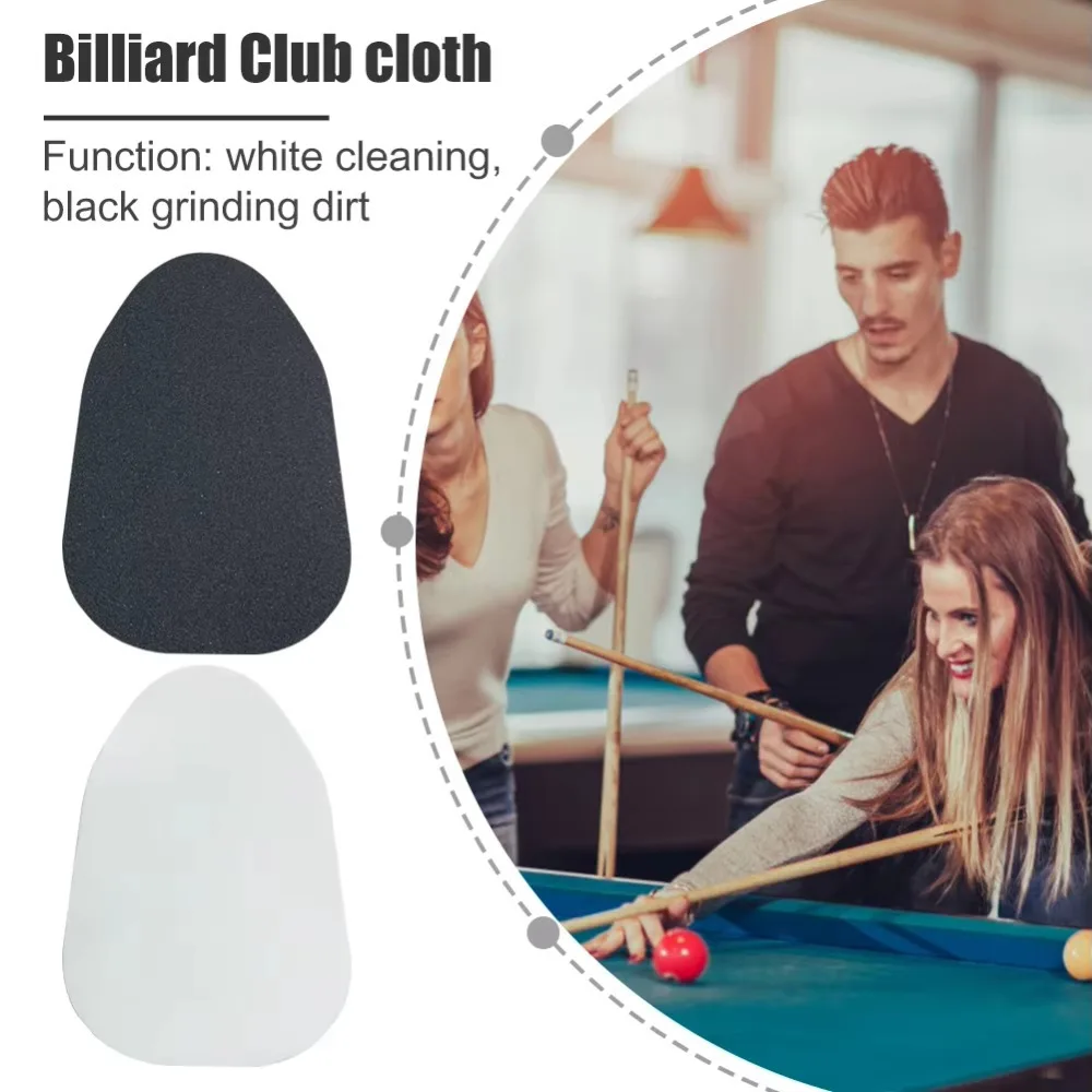 1PC Professional Billiard Pool Cue Burnisher Cleaner Polisher Frosted Paper Cleaning Tool Snooker Pole Pool Ball Accessories