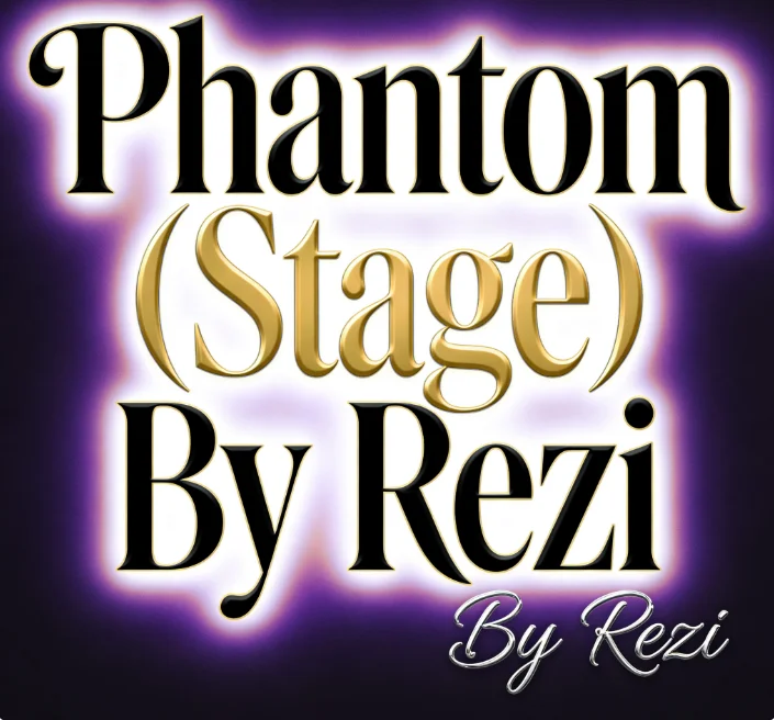 Phantom (Stage) By Rezi - Professional Mentalism Trick for Close-Up & Stage Mind Reading Magic Tricks Magician Magia Tool
