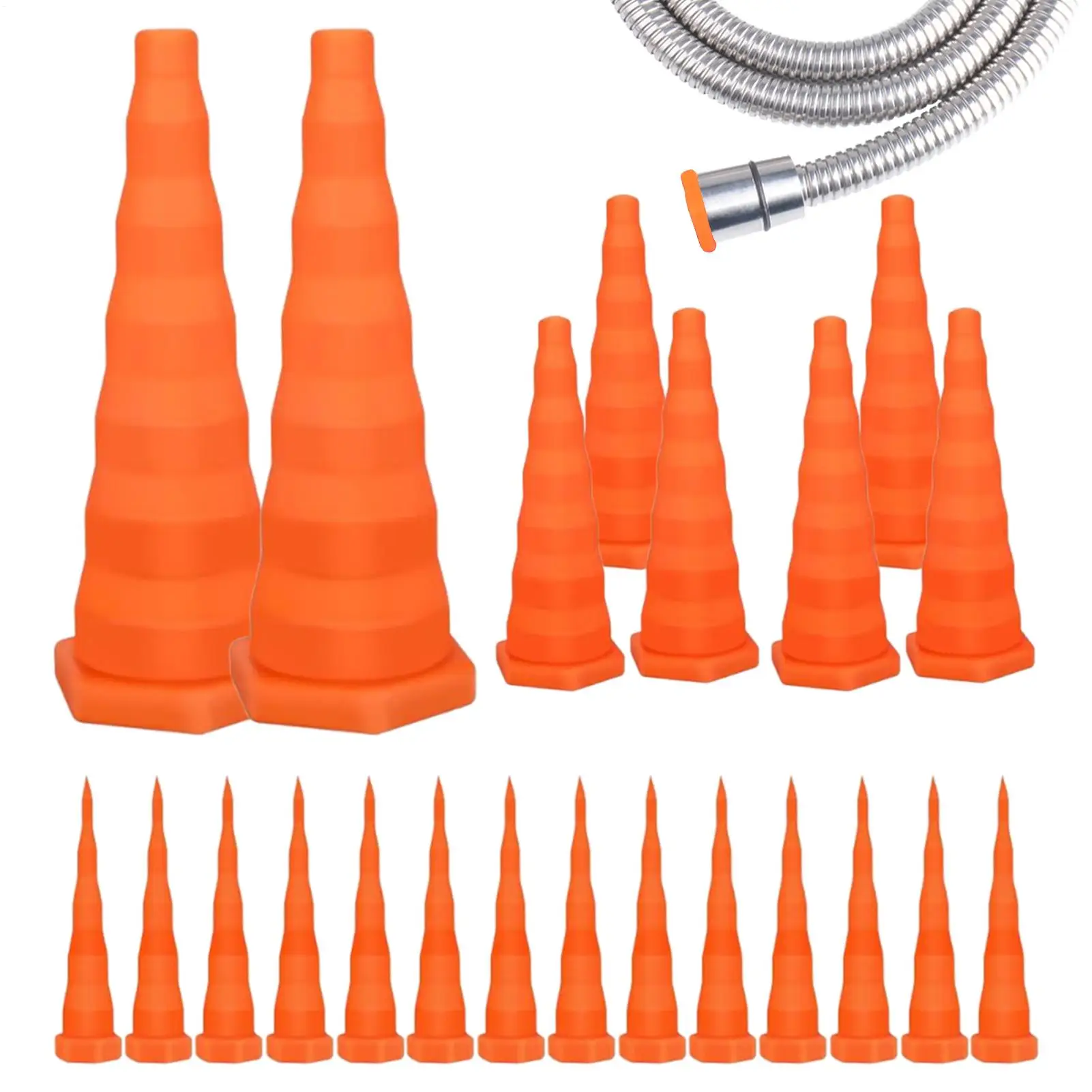 

22Pcs Hydraulic Oil Service Rubber Plugs Industrial Hydraulic Kit for Joints Heavy Equipment Oil Port Fittings Irrigation