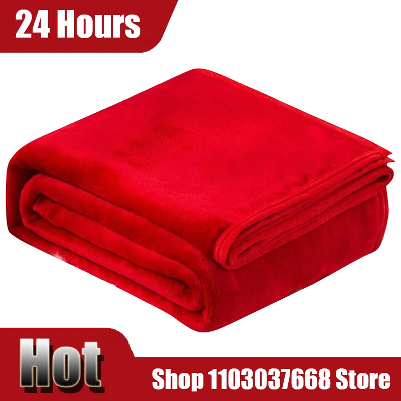 2025 New Household Products Fleece Throw Blanket Extra Soft Warm Fuzzy Bed Plush Lightweight Microfiber Couch Sofa Blankets