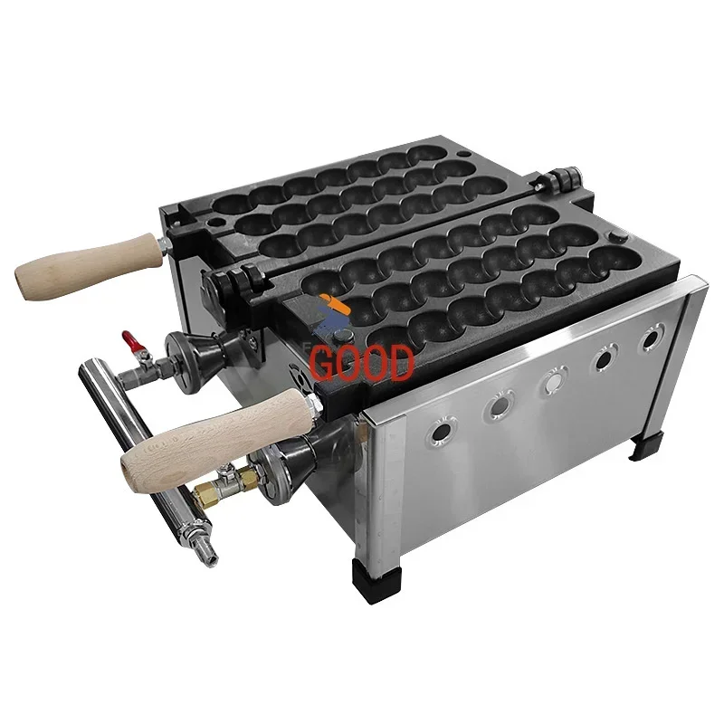 Commercial LPG Gas Pastry Cake Iron Stick Baking Machine Snack Skewers Waffle Maker Sandwichera Machine