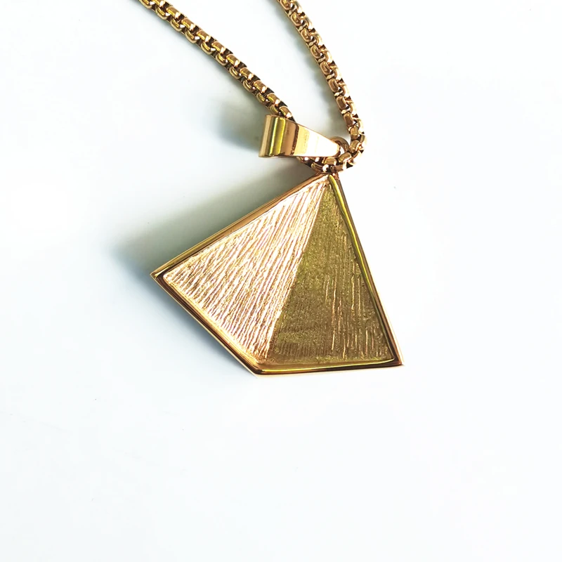 Egyptian The Eye Of Horus Ankh Cross pyramid full rhinestone Pendant Necklaces For Women Men Key of Life Chain Necklace Jewelry