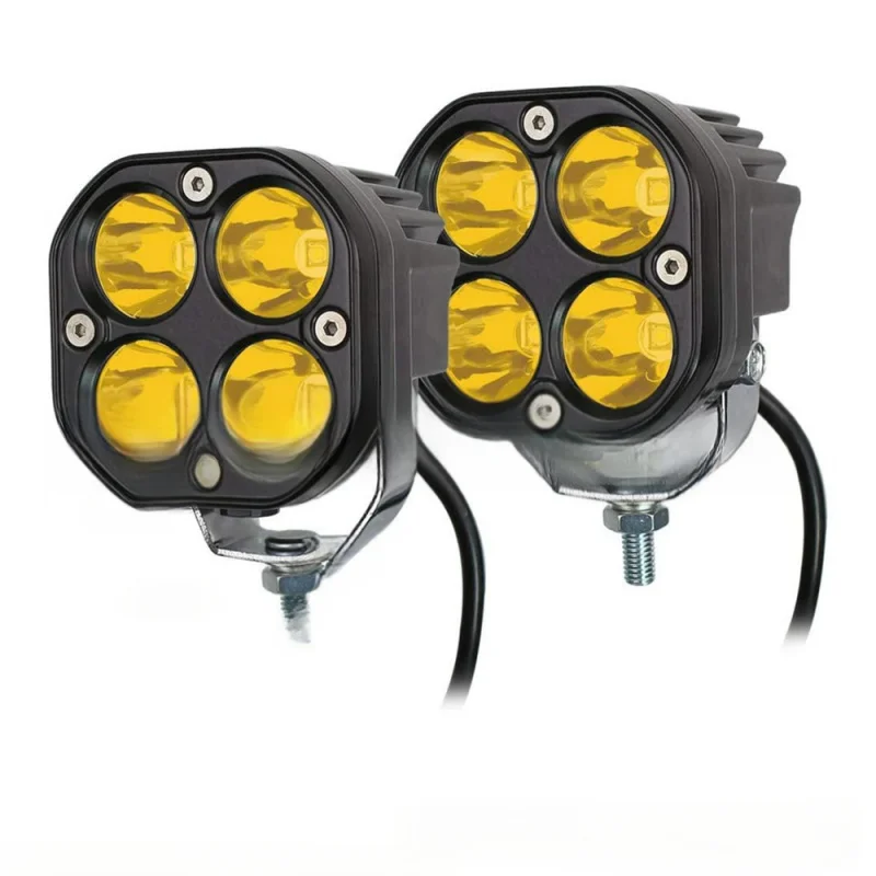 자동차/오프로드 오토바이용 아마존 인기 상품 네잎클로버 3인치 40W LED 작업등, 상단 장착형 스포트라이트