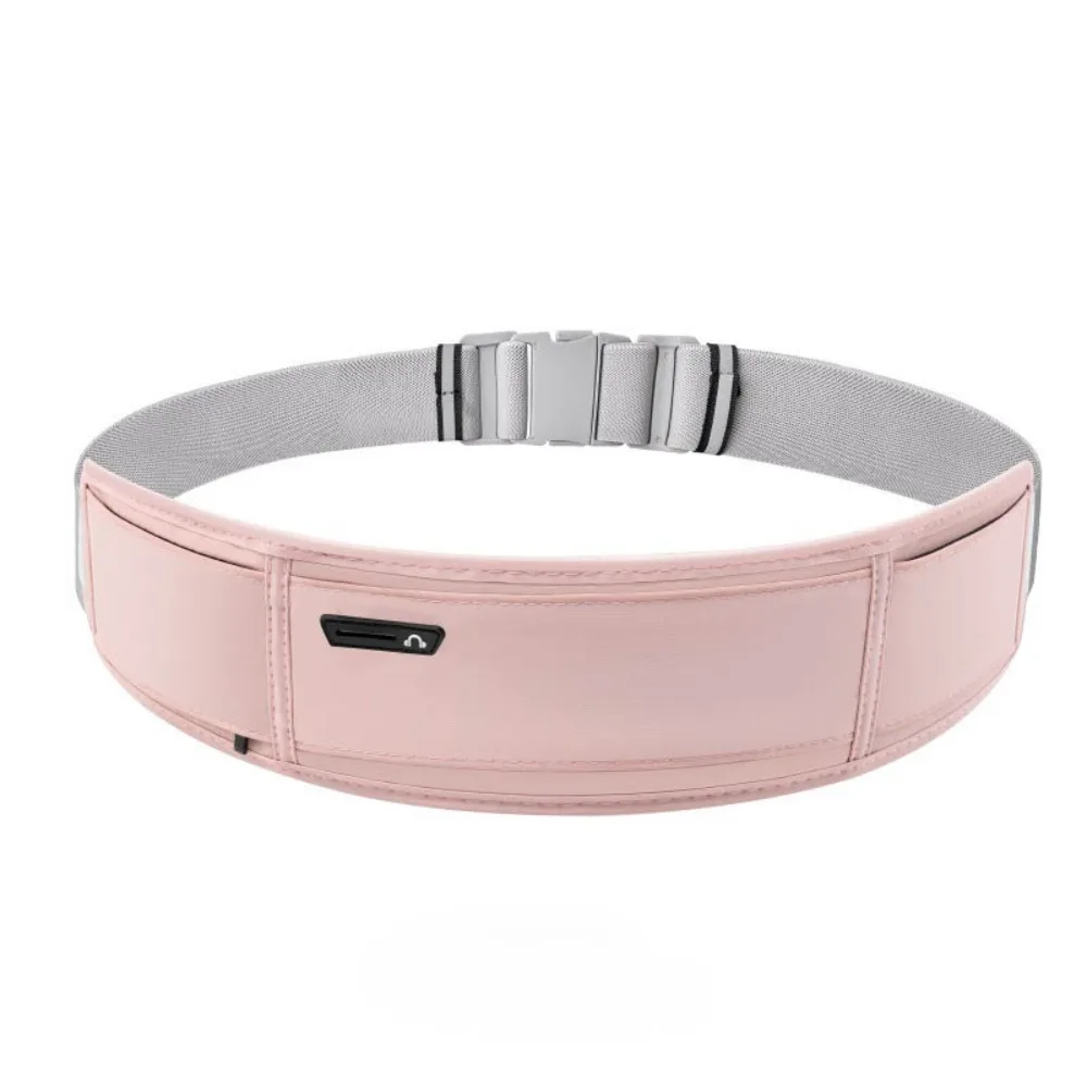 

Waterproof Sports Waist Bag with Phone Holder Bottle Holder Multi-function Waist Pack Lightweight Invisible Close Running Belt