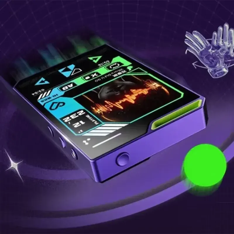 MECHEN T161 Portable Bluetooth Walkman MP3/MP4 2.8" IPS HD Display Screen Music Palyer 720P Camera Video with Recording Custom