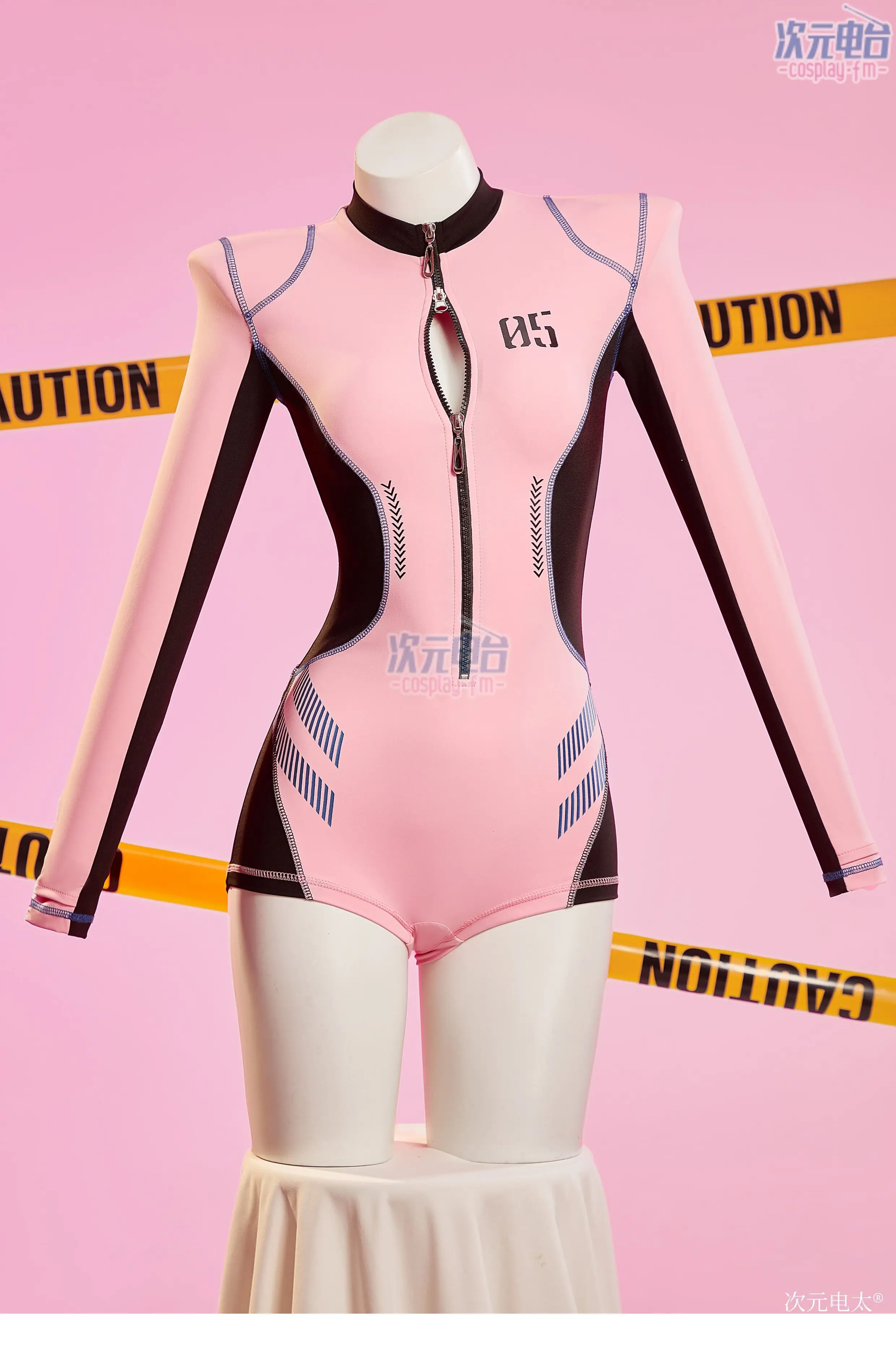 

Makinami Tight Bodysuit Functional Sportswear Cosplay Anime Game Costume for Women