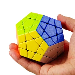 Shengshou cubo mágico esmerilado, Megaminxeds, 3x3, 3x3, 3 capas de velocidad, rompecabezas profesional Megaminx, Juguetes Divertidos