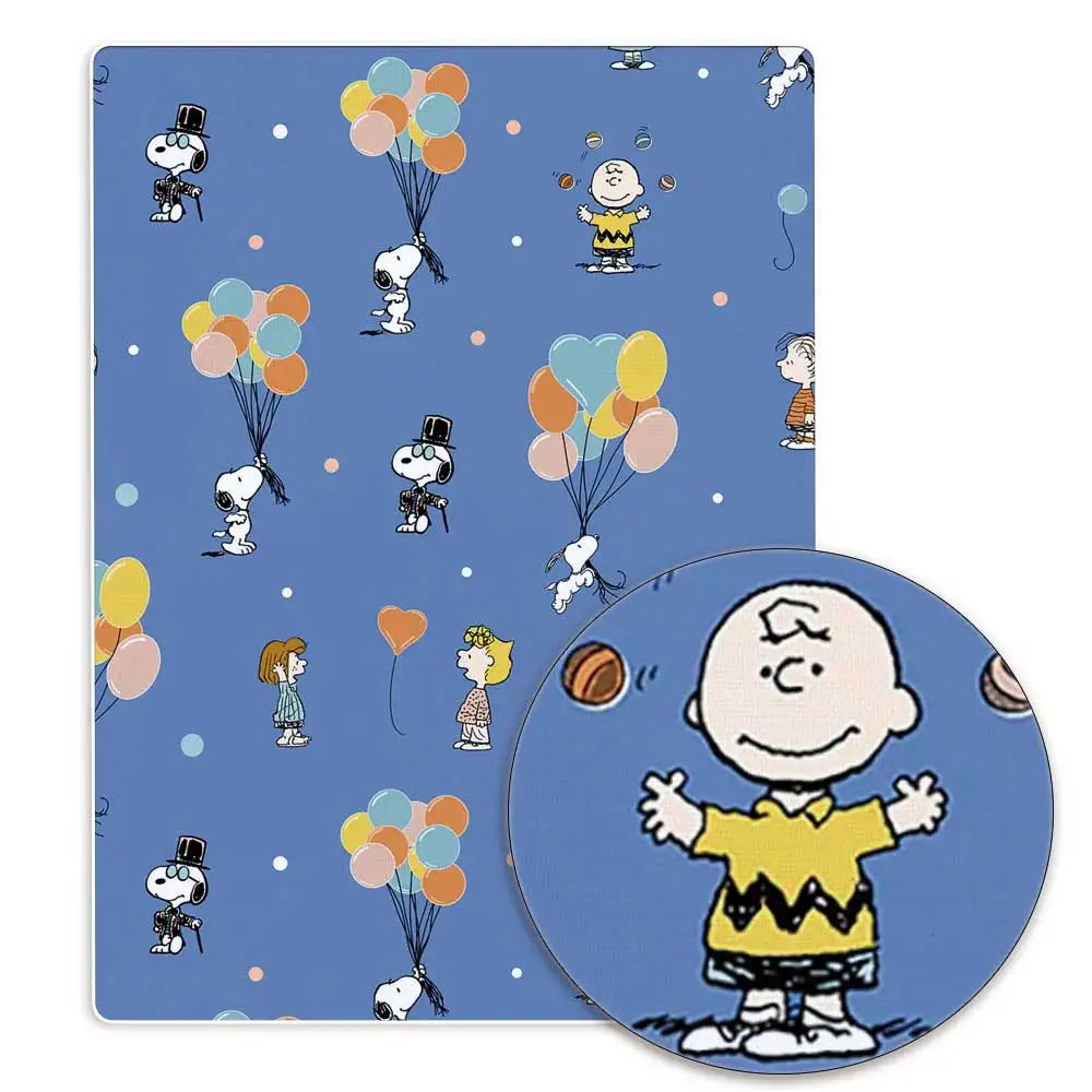 Cartoon Stoff Heißer DIY140*50cm Handgemachte Nähen Patchwork Quilten Baby Kleid Hause Blatt Gedruckt Stoff Stoff Nähen kinder Fabri