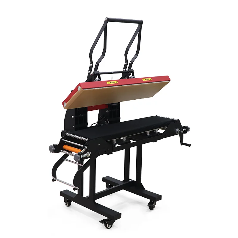 25*100cm Manual Lanyard Machine with Adjustable Width Heat Press Flatbed Printer Electric 220v New Condition