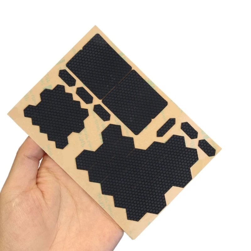 Slip Resistant Mouse Keyboards Stickers AntiSlip Decals For Mouse And Keyboards Optimizes Experience Enhances Comfort