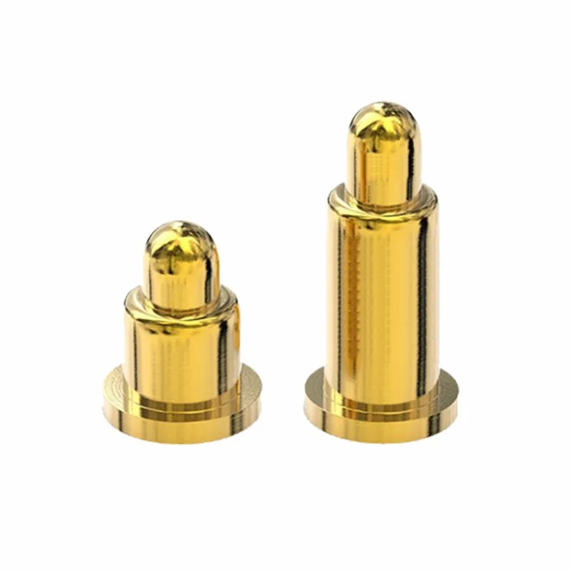 Dedal de mola POGOPIN, tipo patch, caneta de carregamento de alta corrente, conector dedal de pino único