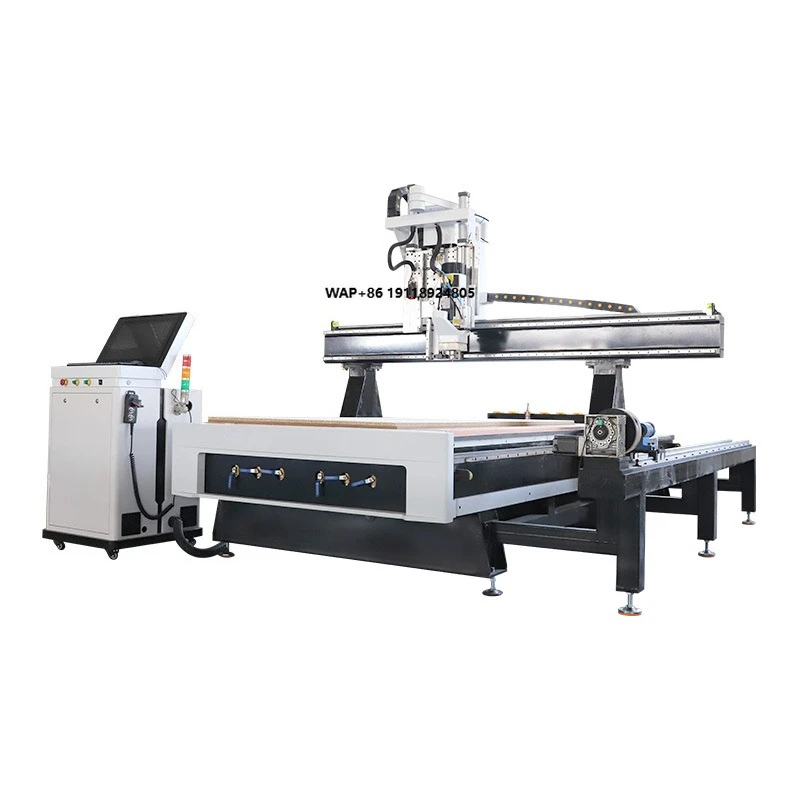 4th Axis Cnc Router Furniture Making 3d Cnc Wood Carving Machine Sculpture