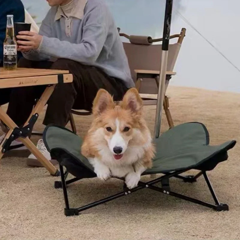 

Foldable Dog Hammock Pet Bed Chair Cushion Camping Kennel Comfortable And Detachable Cat Dog Pads Portable Pet Bed Waterproof