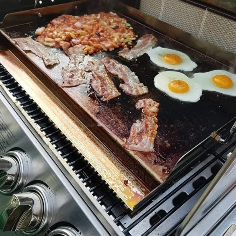 Plaque de cuisson en acier ino - Camping Cooking Flat Top avis et prix