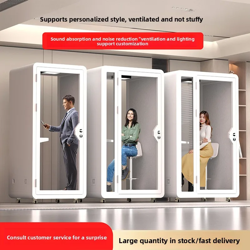 Professor Soundproof Ventilated Customizable Room Home Use Piano Silent Live Streaming Indoor Singing Practice Recording Studio