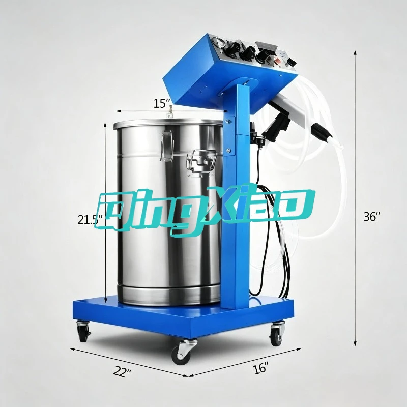 Automatic WX958 Spraying Machine 50W 45L Capacity Professional Spraying Equipment With Spray Gun Durable Industrial Grade Design