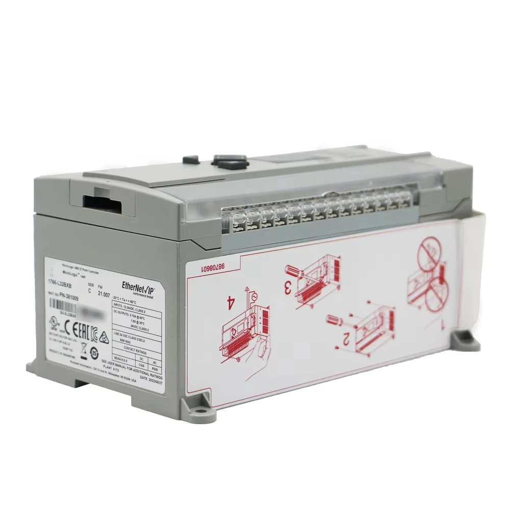 2023 1766-L32BWA MicroLogix 1400 32 Point Controller AB 1766L32BWA