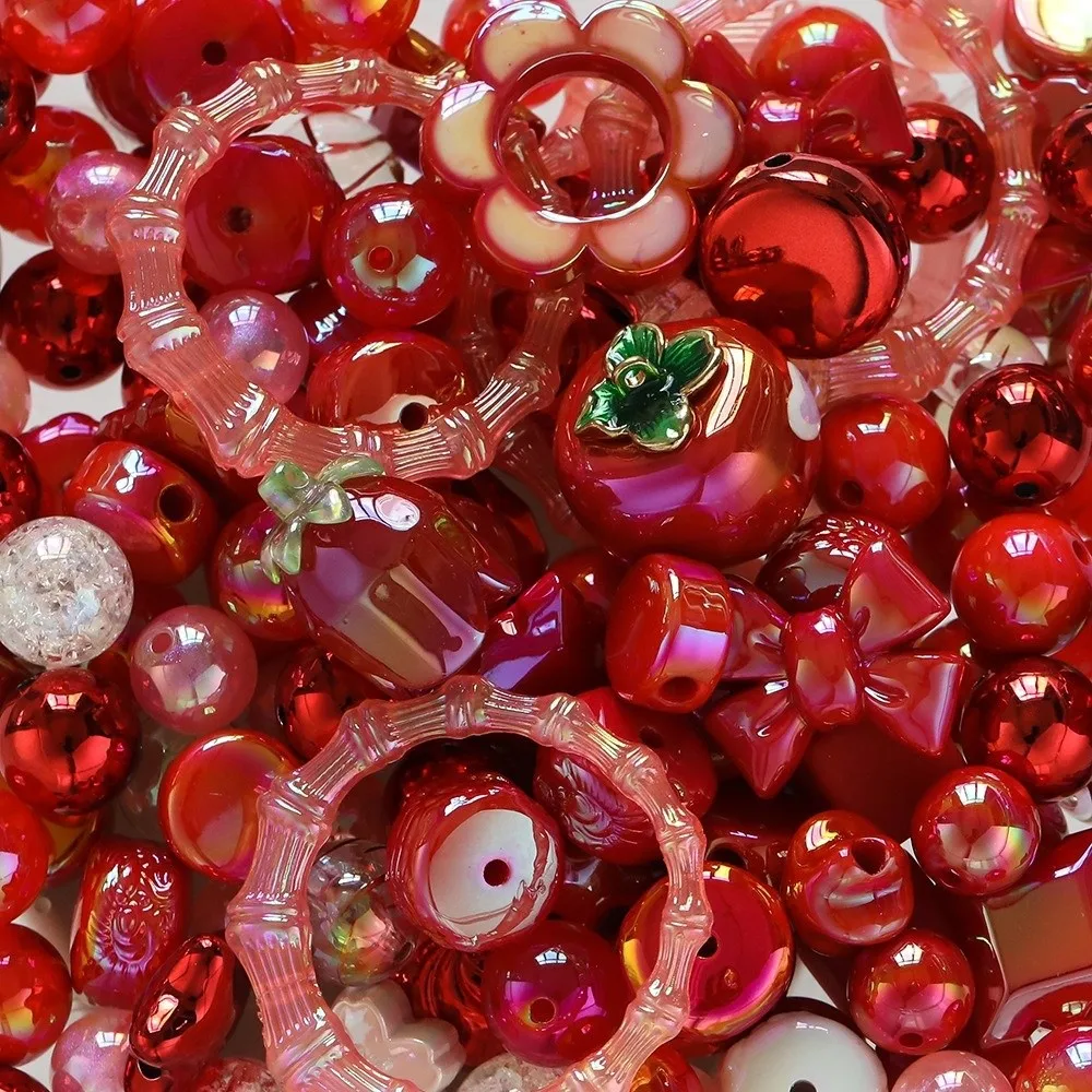 

20 Grams Acrylic Mixed Beads Mixed Colors 12~50mm Jewelry Making Beads Spacer Design Acrylic Bracelet Beads Bracelet//Earring