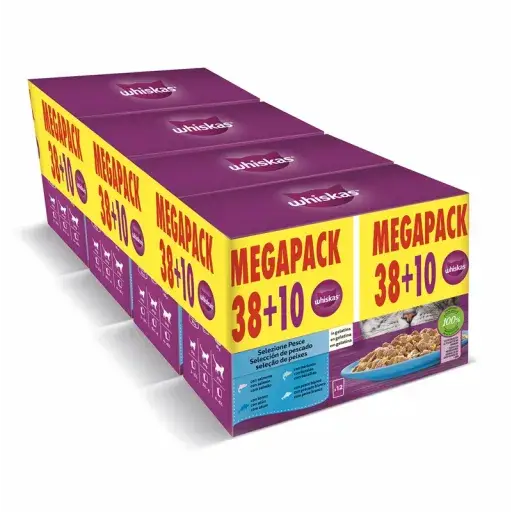 WHISKAS COMIDA HÚMEDA PARA GATOS