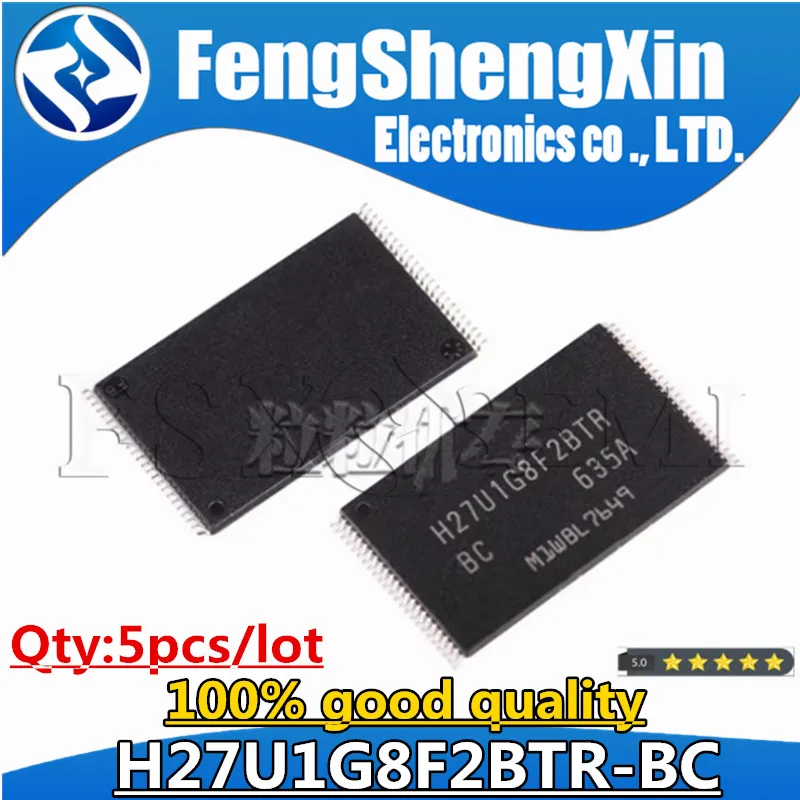 

5pcs/lot H27U1G8F2BTR-BC H27U1G8F2BTR TSOP-48 SDRAM flash memory chip