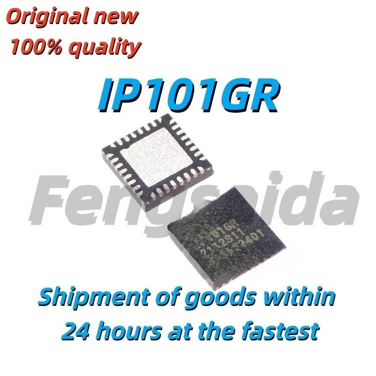 10PCS Brand new original IP101GR IP101 QFN-32 Ethernet transceiver fiber network controller IC