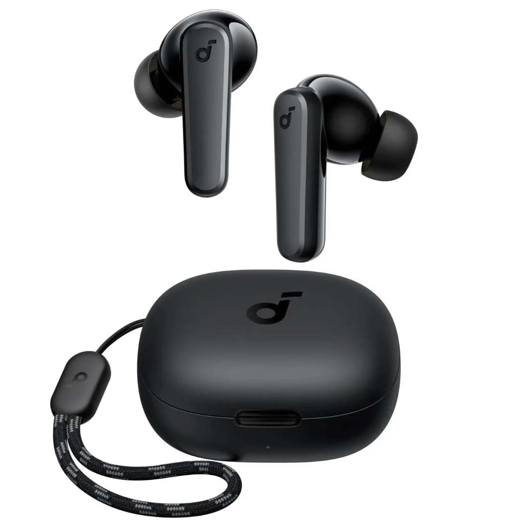 Soundcore by Anker R50i draadloze Bluetooth-hoofdtelefoon in het oor, 10 mm driver, Bluetooth 5.3, verstelbare EQ, 30 uur speeltijd - afbeelding 1