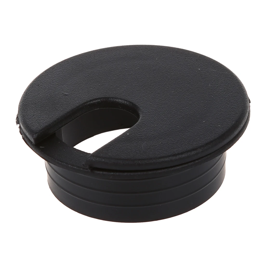 10 pcs 35mm black cable grommet cable outlet desk table wire