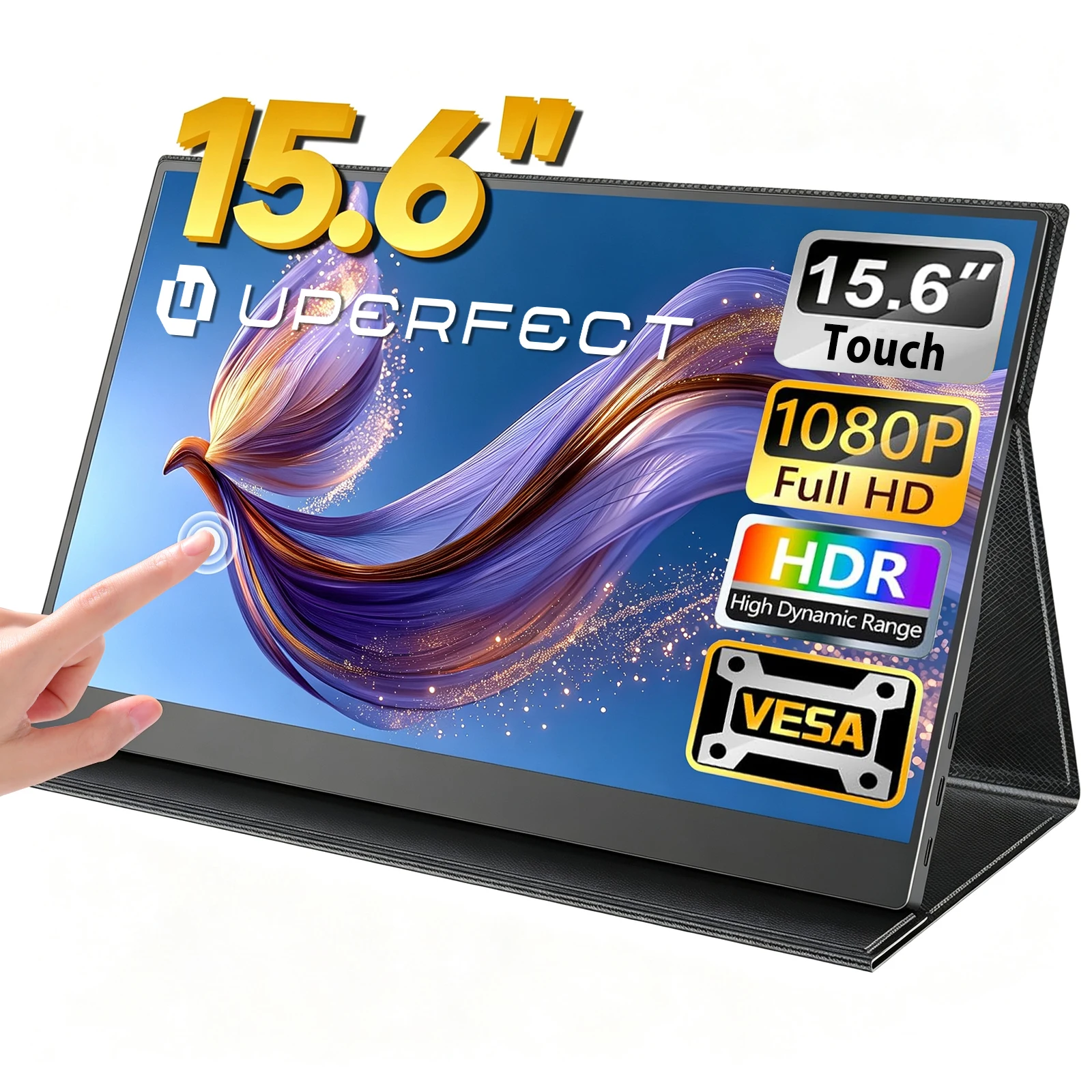 UPERFECT Monitor portátil táctil 15.6