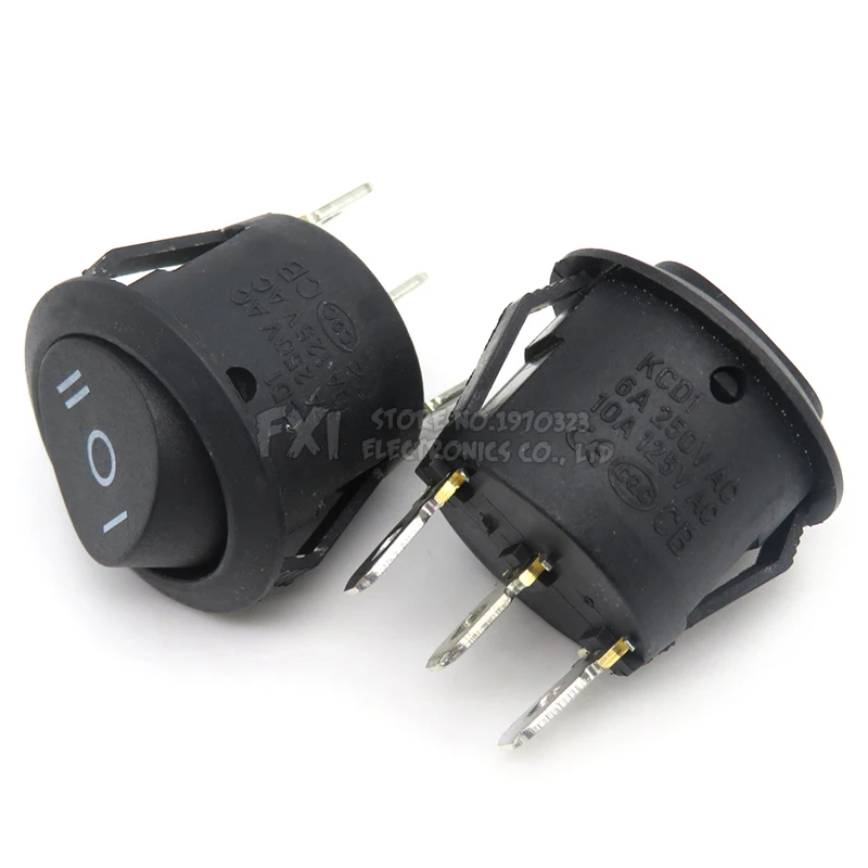 5 шт., кнопочный выключатель, 20 мм