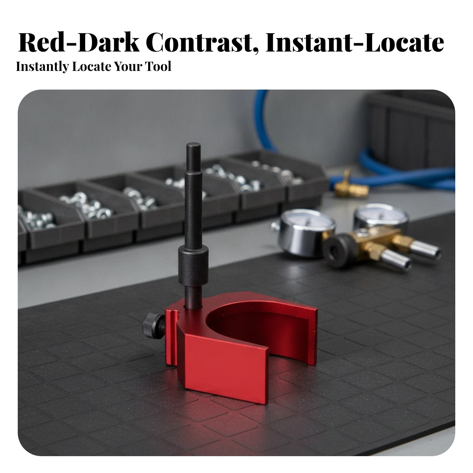 Aluminum Adjustment Tool Compact U-Shaped Clamp Tool Consistent Hold Metal