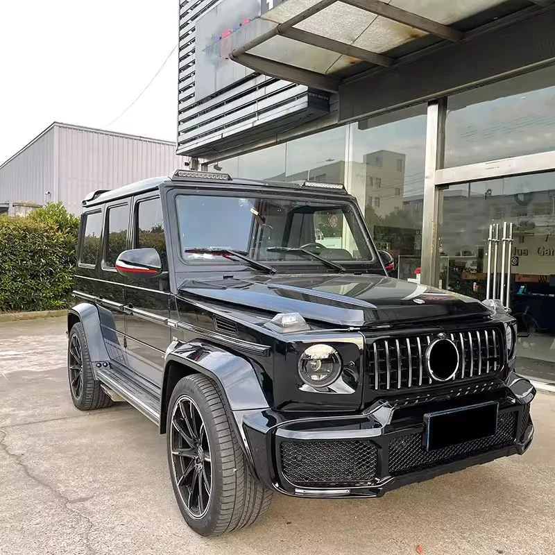 Old Modified Upgraded to New 2019+ W463a W464 G63 Body Kits for   W463 1990-2018