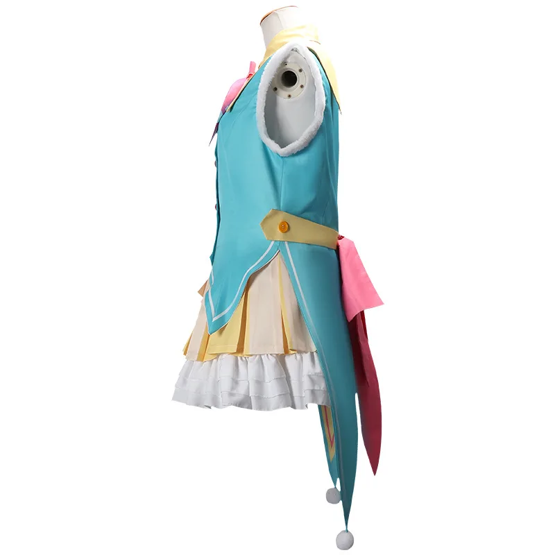 Wonderlands×Showtime Kusanagi Nene  Cosplay Costumes Colorful Stage Feat Uniform Skirt Suit Lovely Costume Role Play Wig Suit