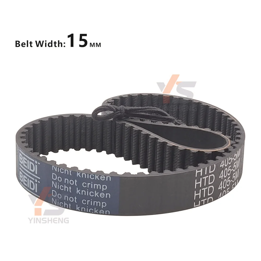 HTD 5M Timing Belt perimeter 375 To 440MM Model 375-5M 380-5M 385-5M 390-5M 395-5M 400-5M 405-5M 410-5M To 440-5M CNC 3D printer