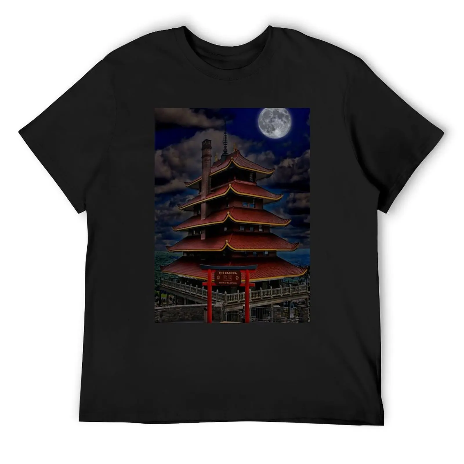

Pagoda - Reading Pa. T-Shirt cute clothes funny shirt cotton vintage t shirts plus sizes t shirts for men pack