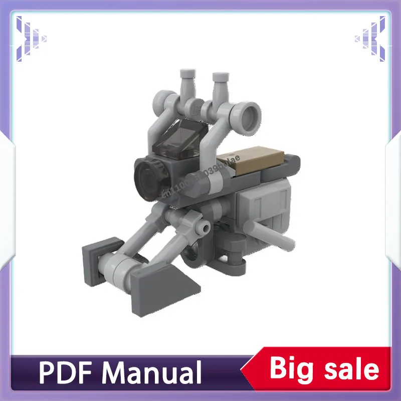 Juego de bloques de construcción Outlaw Speeder, figuritas, accesorios de decoración, ladrillos para adultos, decoración, regalo de Navidad