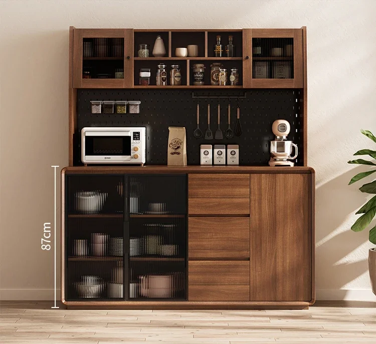 Modern simple living room tea cabinet ultra-thin storage locker