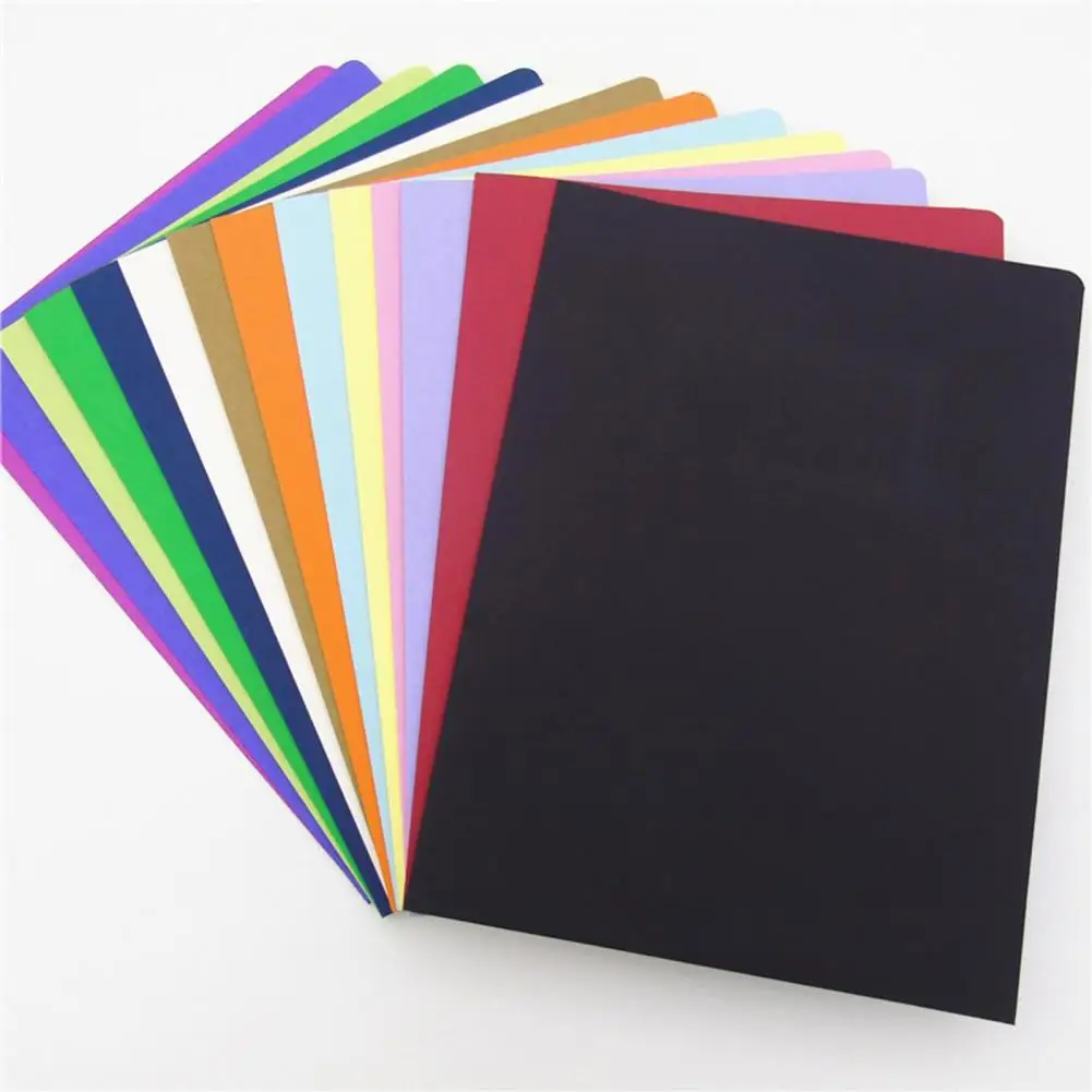 31*47cm A4 Double File Folder Color-Coded Paperwork Organizer Double Pocket Business Card Slot Visual Appeal File Organizers