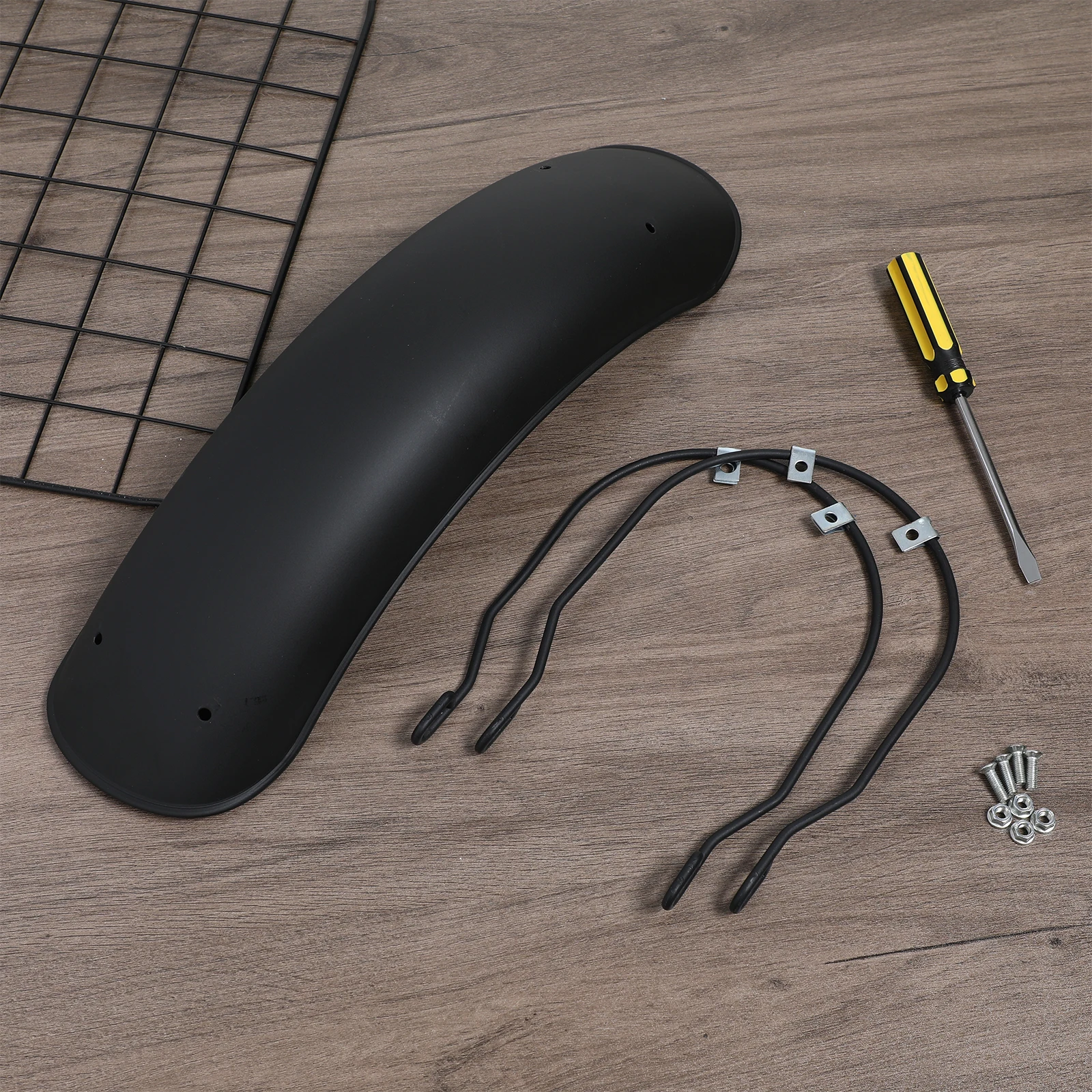 

Universal Motorcycle Mudguard for 16-18 Inch Rims Front Metal Protector Bike Splashing Guard Durable Mud Flap Accessories Wheel