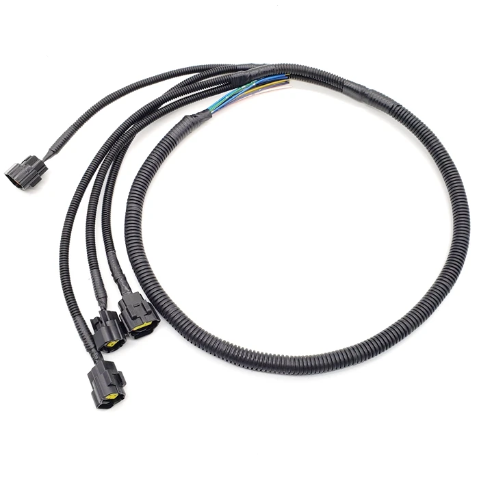 Excavator accessories for kobelco SK200 210 260 350 450-8 imported high temperature line hydraulic pump wiring harness