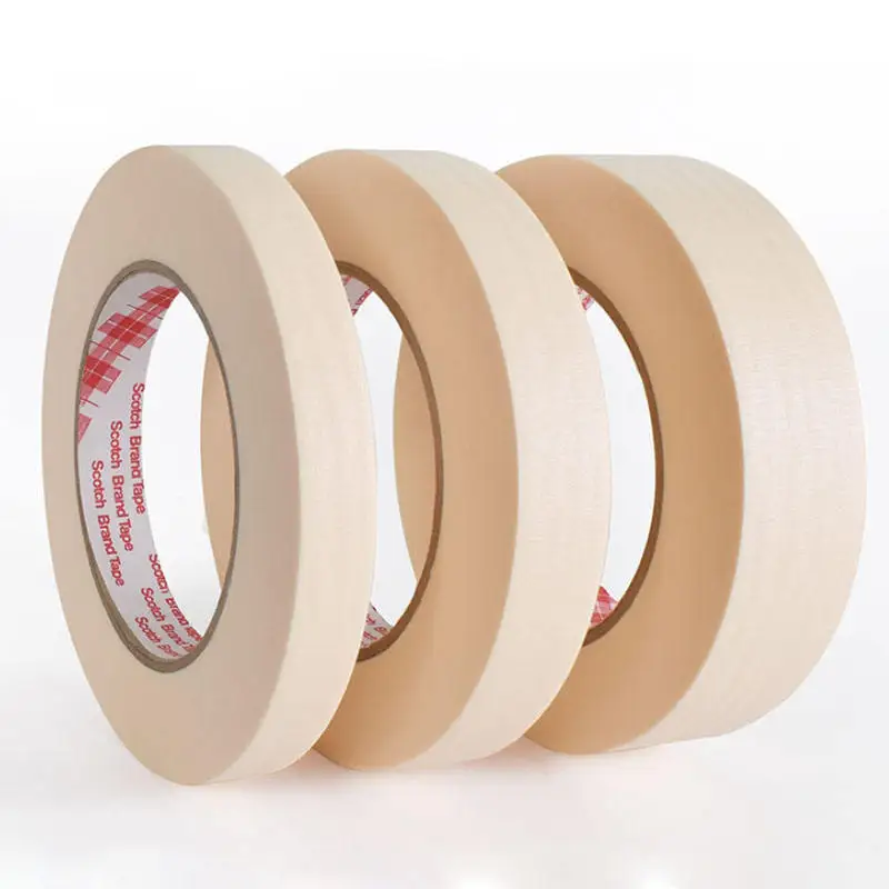 

3M 2693 High Performance Masking Tape,Tan, 12.7mmX54.8M ( Pack of 5roll) ,Dropshipping