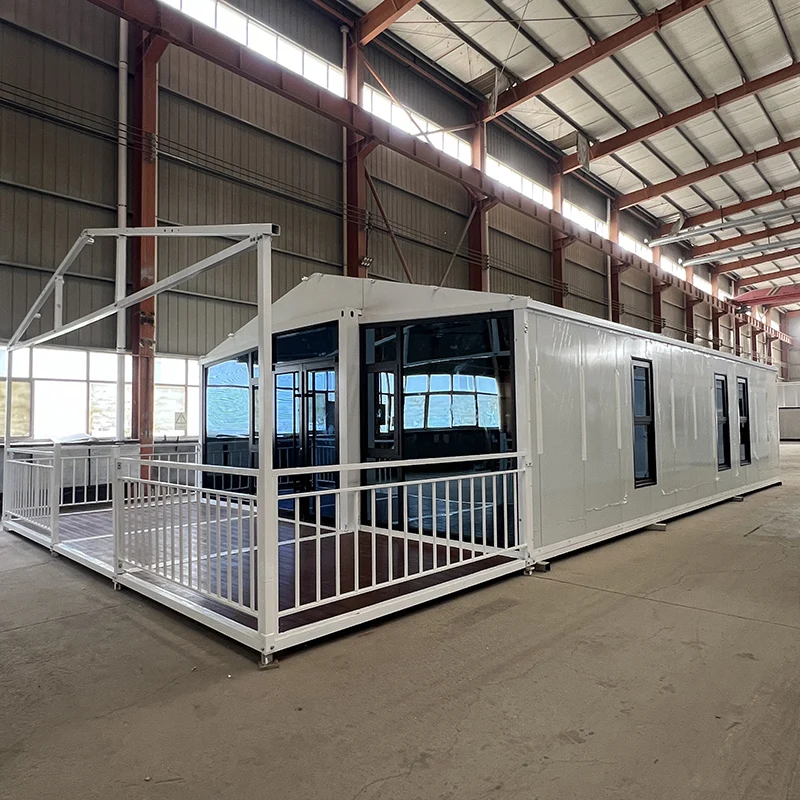Prefab 20ft 40ft Temporary Hospital Restaurant Australia Expandable Modular Extendable Container House for Sale