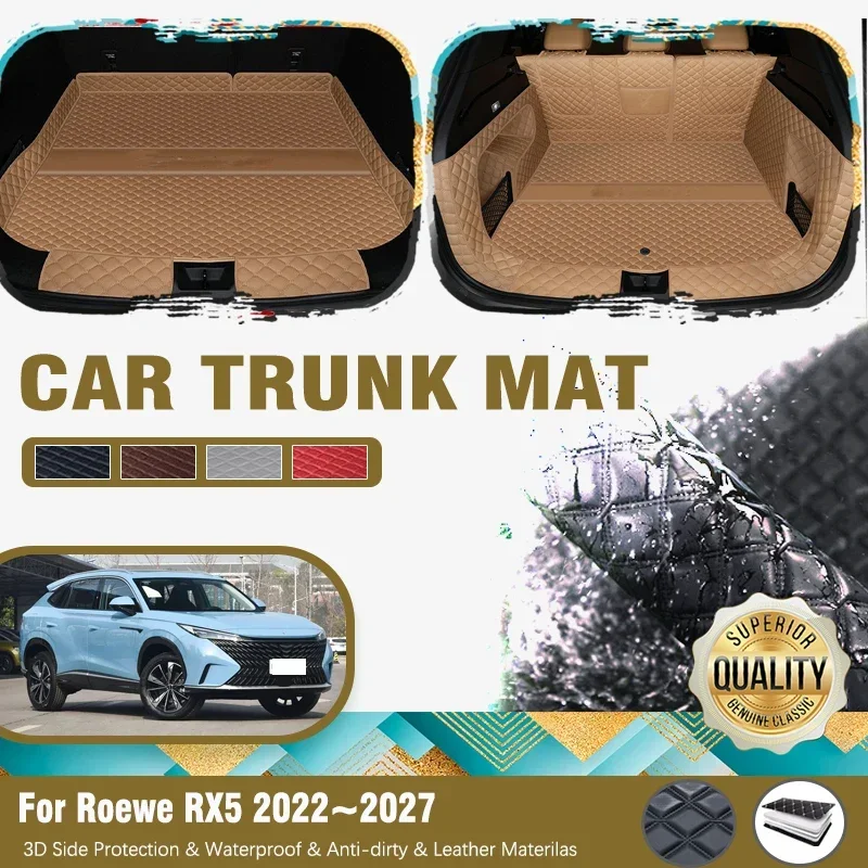 

Car Rear Trunk Mat For Roewe RX5 eRX5 D5X MK3 MG HS MGHS MK2 2022-2027 Anti-dirty Cover Storage Pad Cargo Liner Auto Accessories