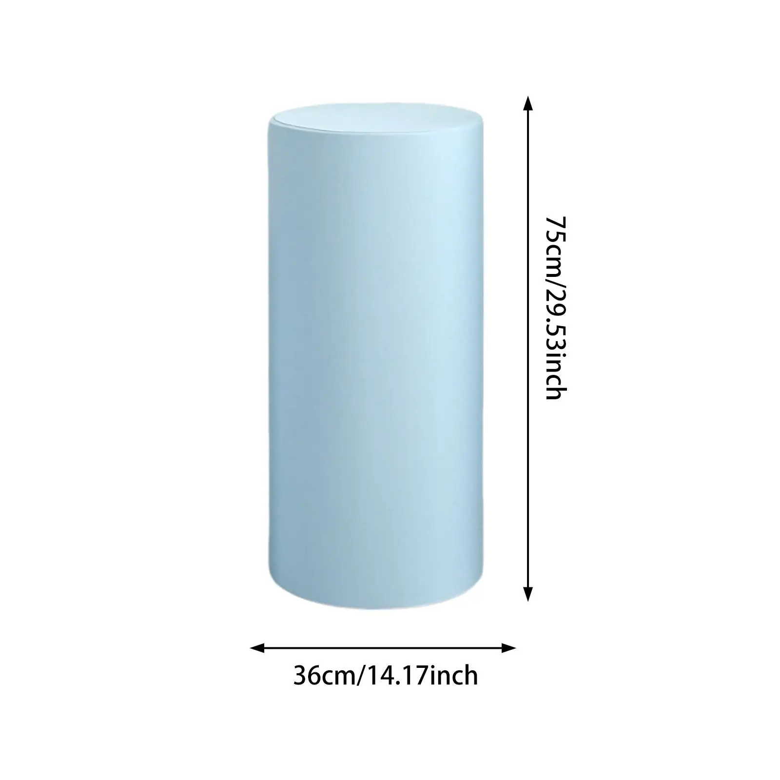 Cylinder Dessert Pedestal Cover, Cylinder Plinth Stand Cover, Wedding Party Decor Prop,