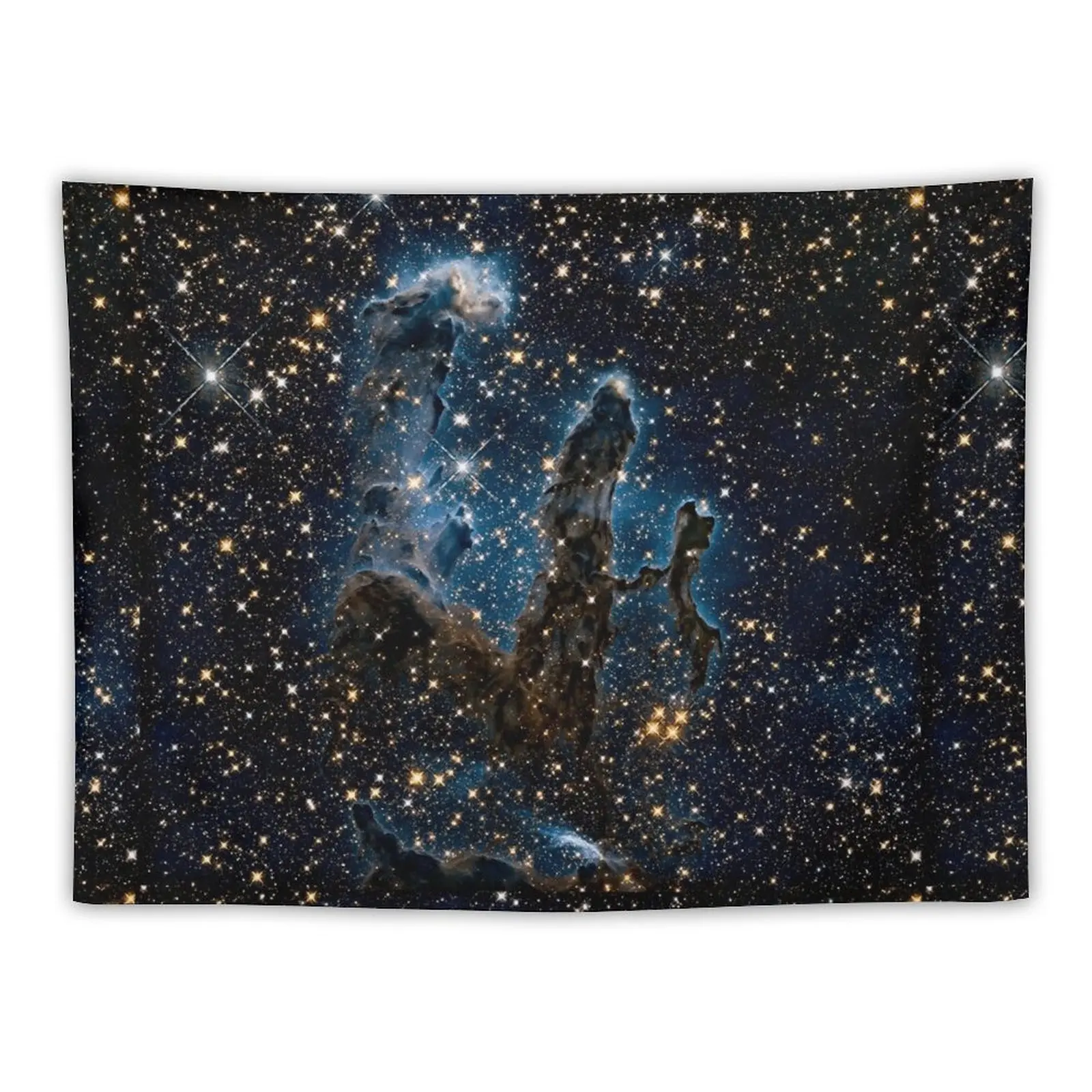 New Eagle Nebula’s Pillars of Creation in Infrared Tapestry Decoration Wall Aesthetic Room Decors