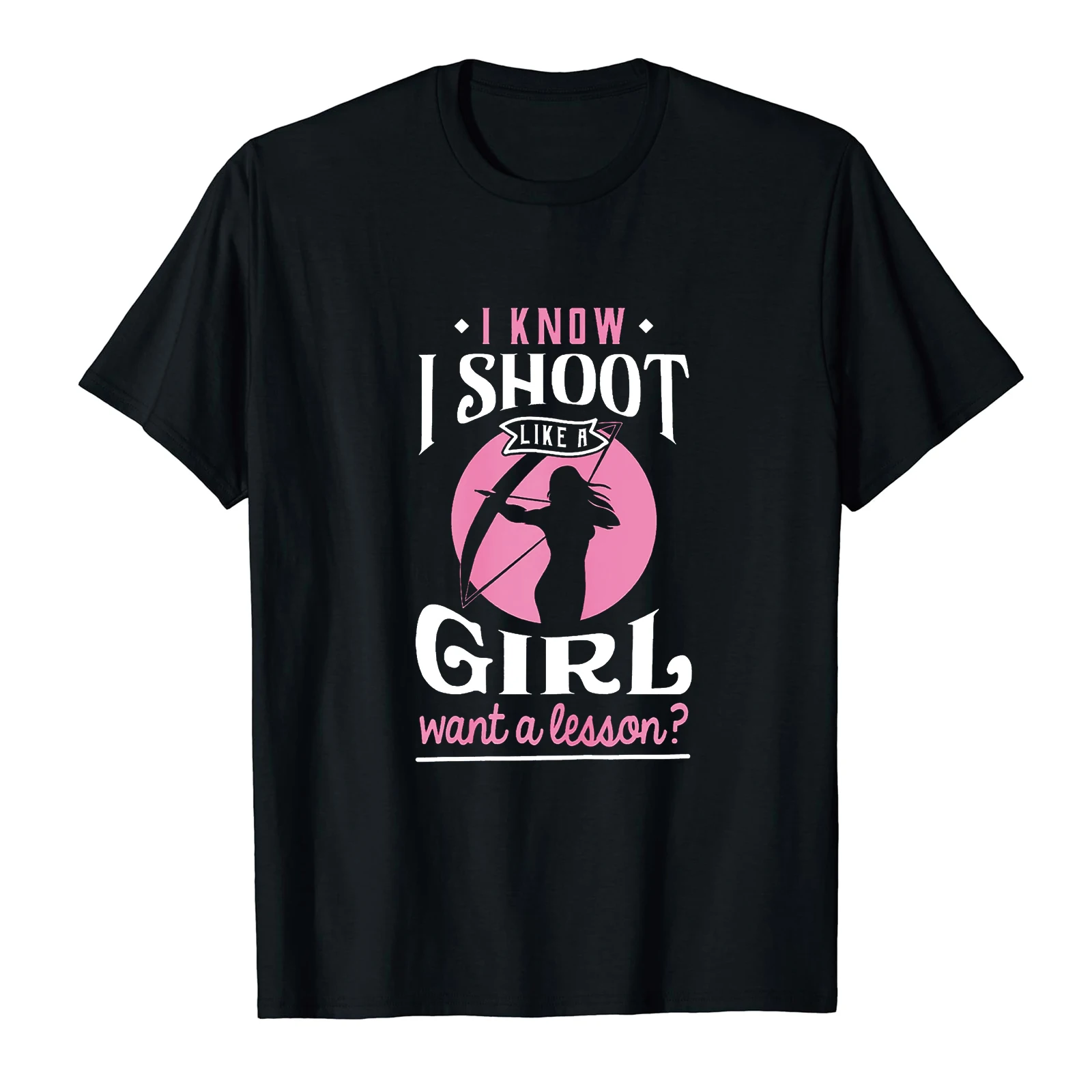 Archery & Hunting Print Summer New Short Sleeve Women Clothing T-Shirt Harajuku Women\'s Tee Tops