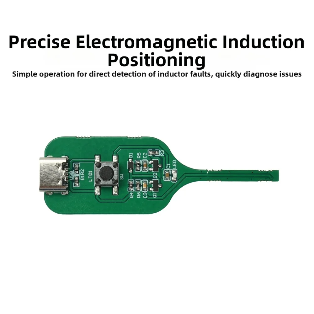 KBAA0021 Portable Inductor Tester for On Site Motherboard Diagnostics Without Need for Oscilloscope or LCR Meter