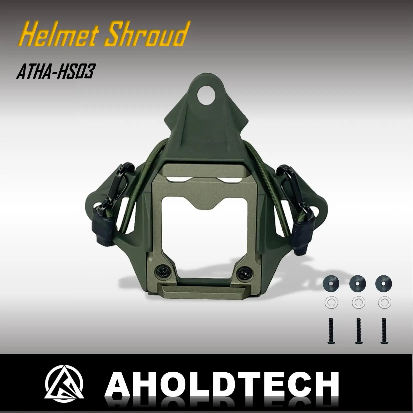 Aholdtech-cubierta de casco Gen3 Modular Bungee Ops Core NVG, adaptador de montaje para casco táctico rápido, accesorios a prueba de balas