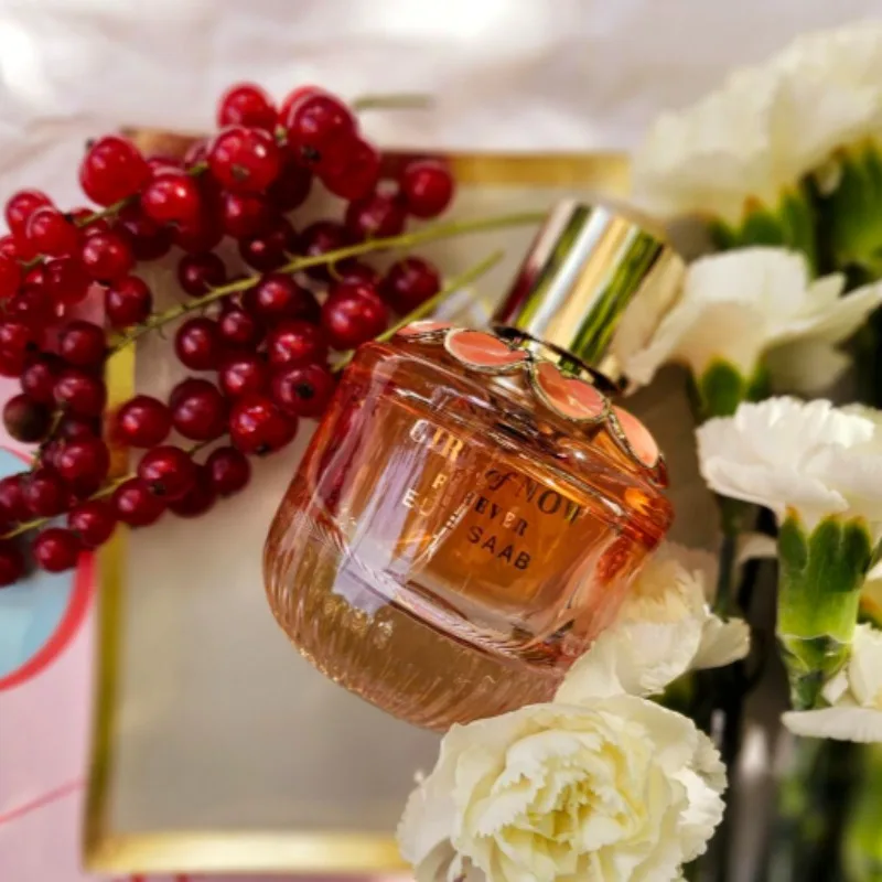 عطر نسائي 90 مللي يدوم طويلاً رائحة فواكه زهرية طازجة أنيقة أنثوية ناعمة مغرية لطيفة مشعة رائحة عطر هدية